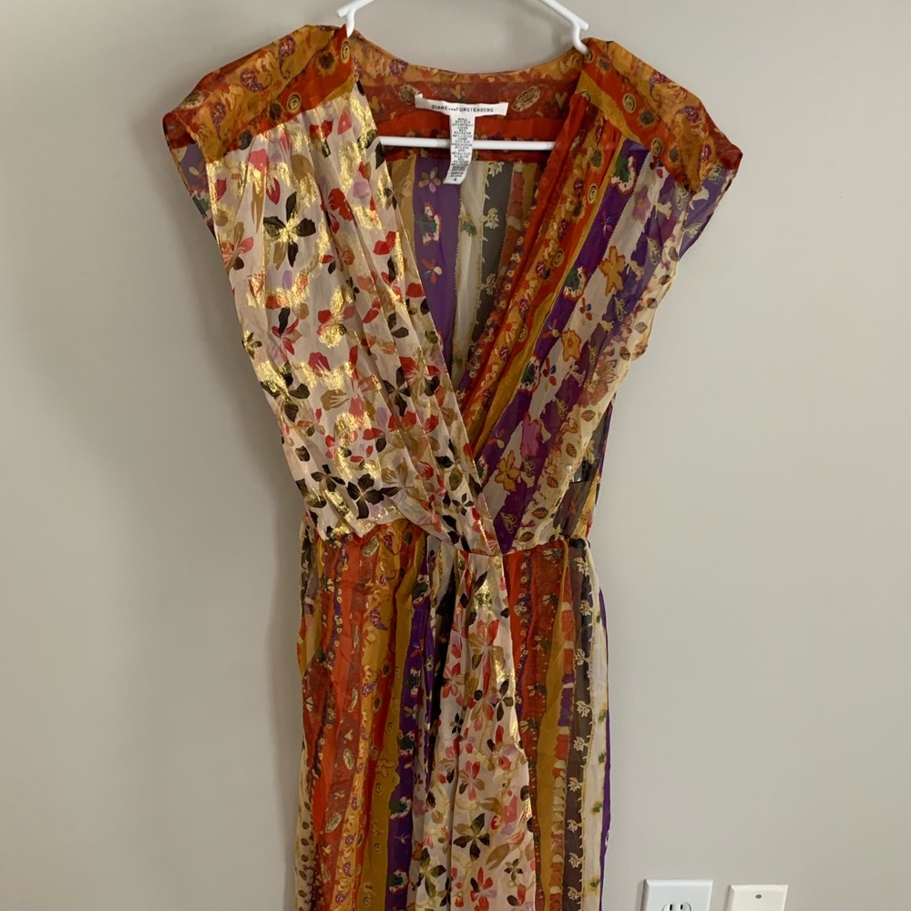 Diane Von Furstenberg beautiful dress